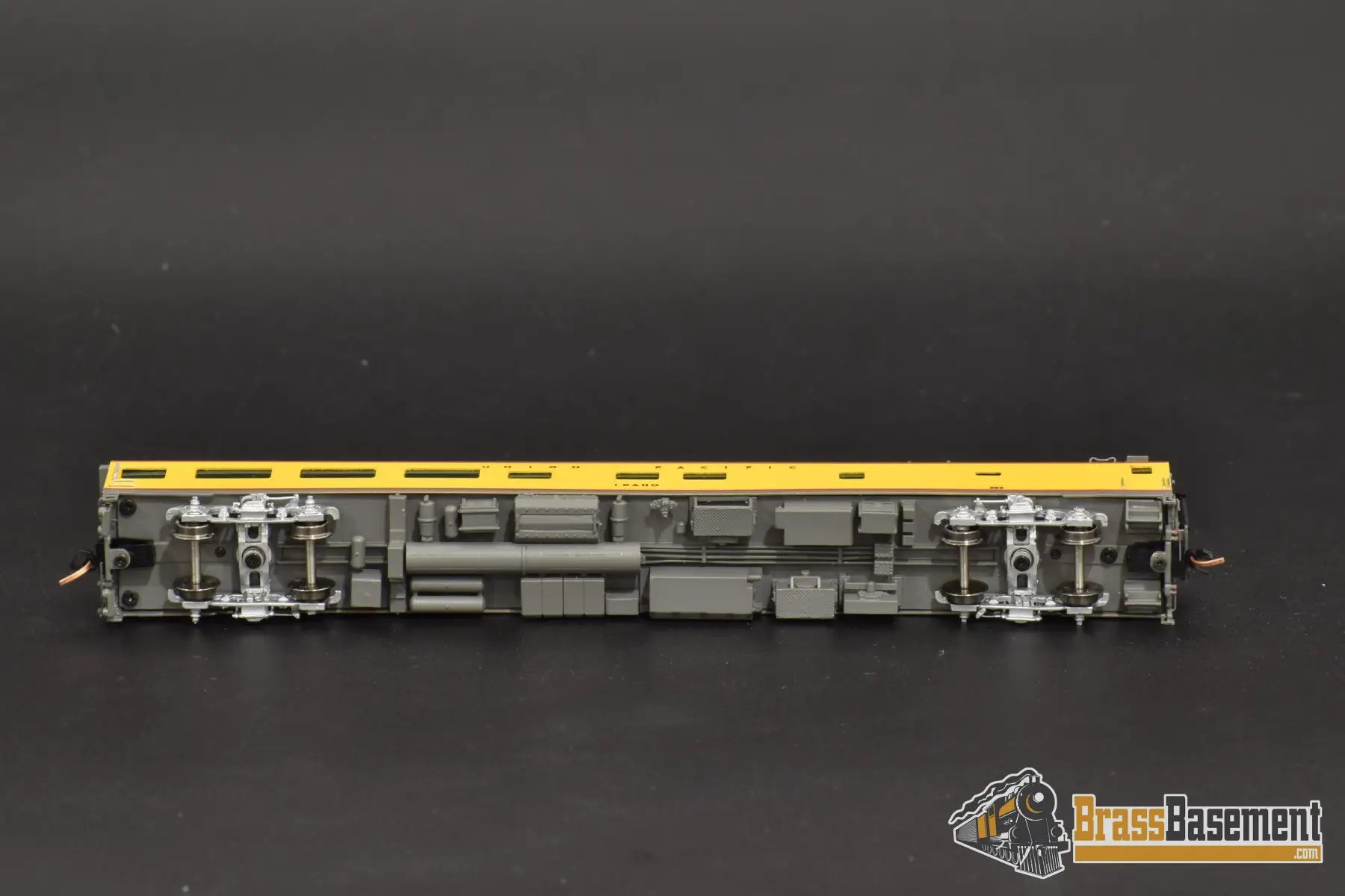 N Brass - Omi 28025.1 Union Pacific ’Idaho’ Inspection/Business Car With Interior Passenger