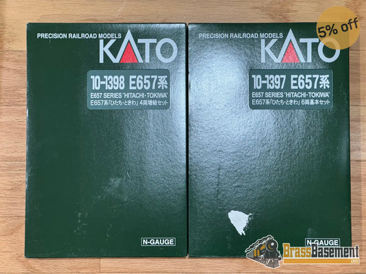 N Scale - Kato 10-1397 E657 Series ’Hitachi-Tokiwa’ 6 Car Set Mint Passenger