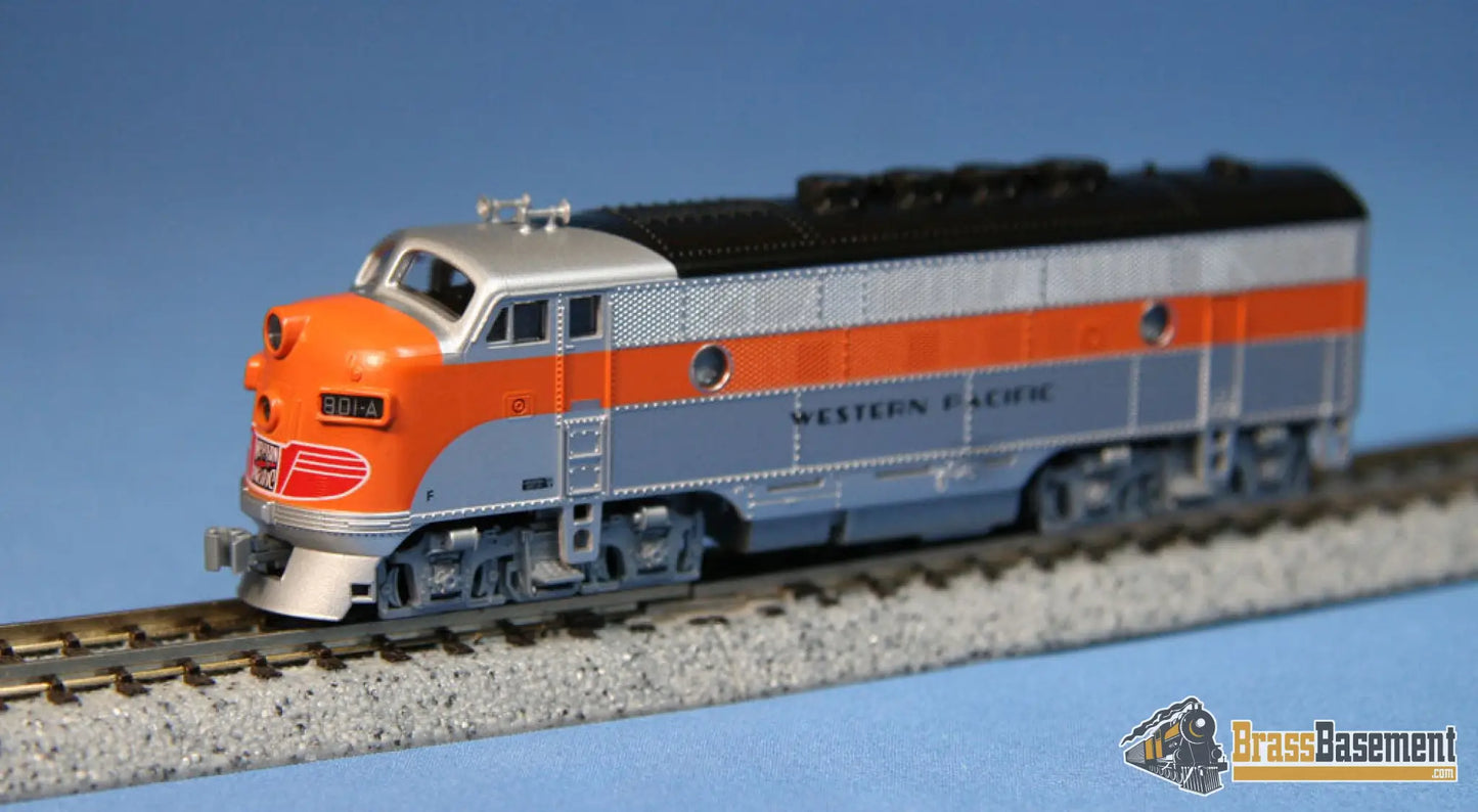 N Scale - Kato F3A Western Pacific #801A N Scale Locomotive