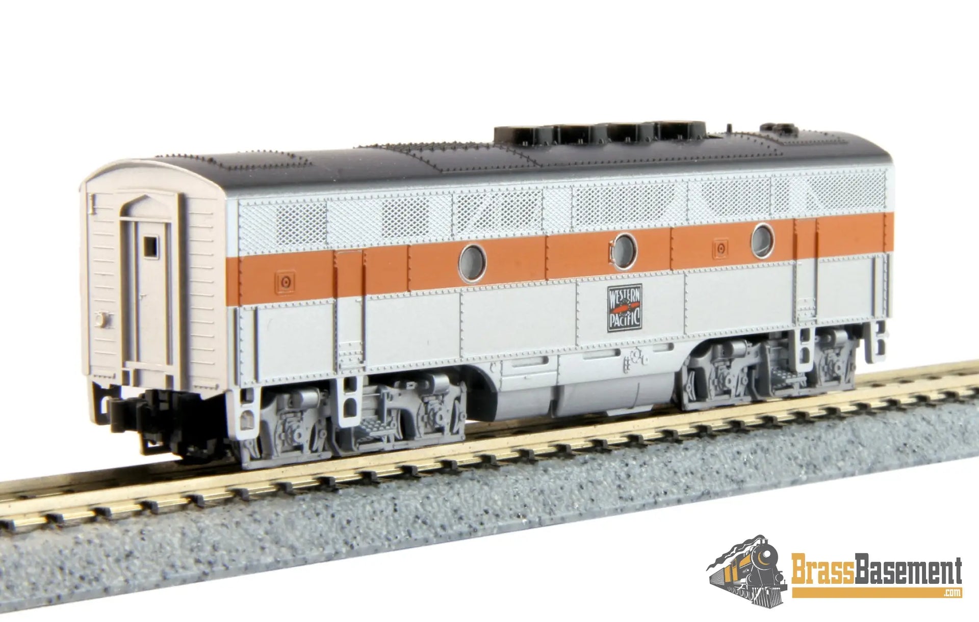 N Scale - Kato F3B Western Pacific (WP) – Brass Basement