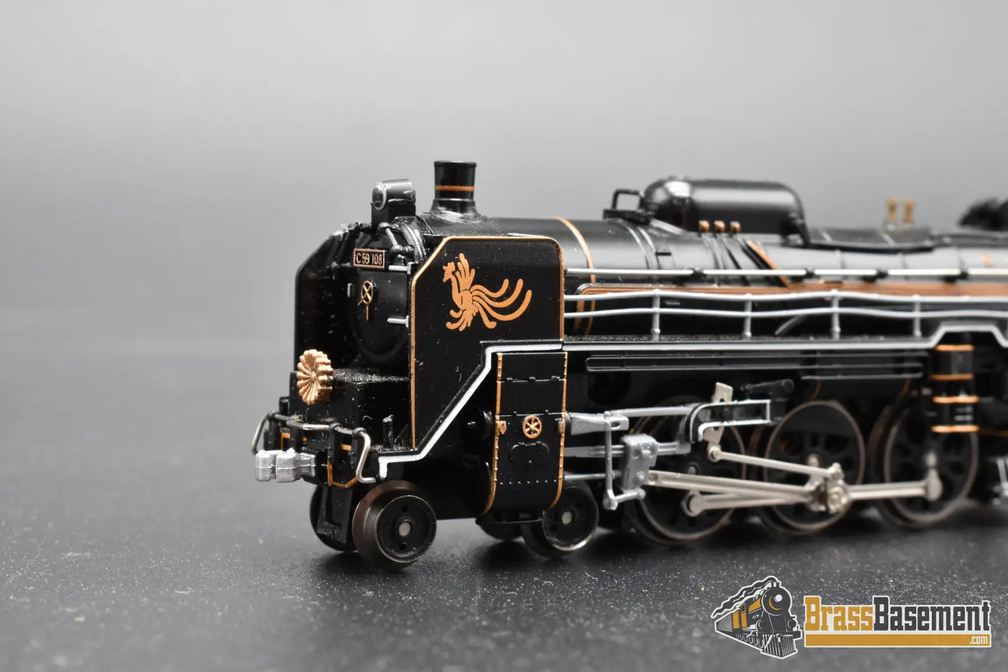 N Scale - Micro-Ace A9614 - C59-108 4-6-2 JNR Steam Locomotive - Mint Steam