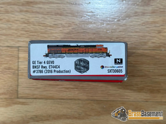N Scale - Scaletrains Sxt30605 Ge Tier 4 Gevo Bnsf #3786 (2016 Production) Mint Diesel