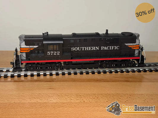 O Brass - Car & Locomotive Works Alco Rs-11 Southern Pacific Black Widow Dcc Sound Passenger