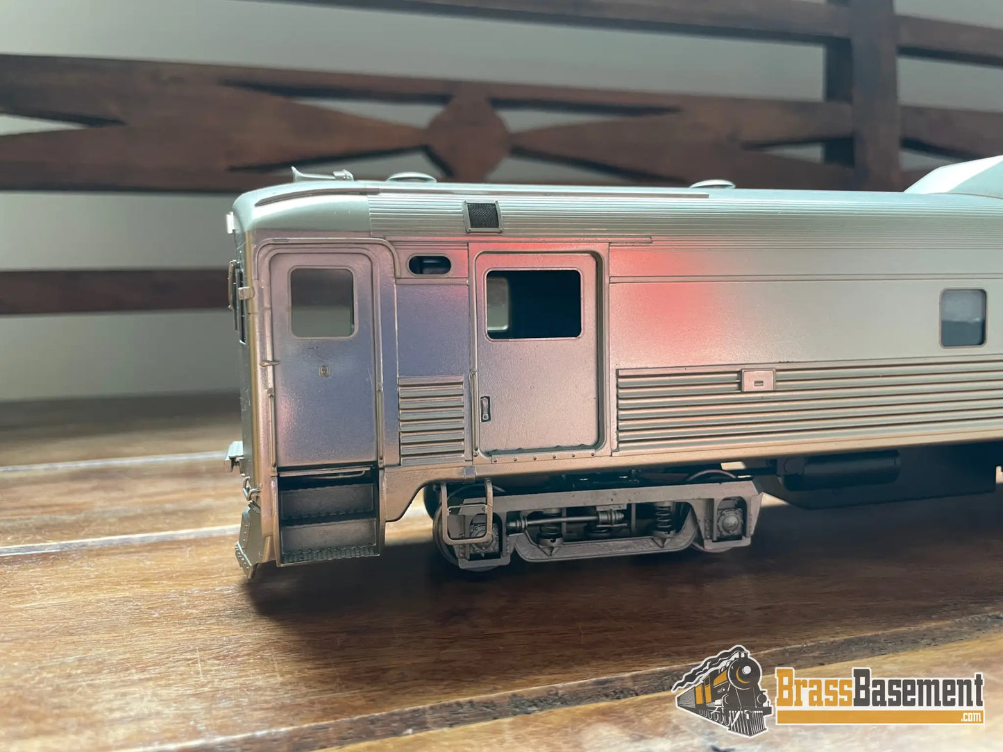 O Brass - Division Point Rdc - 2 Coach Baggage Unlettered Passenger