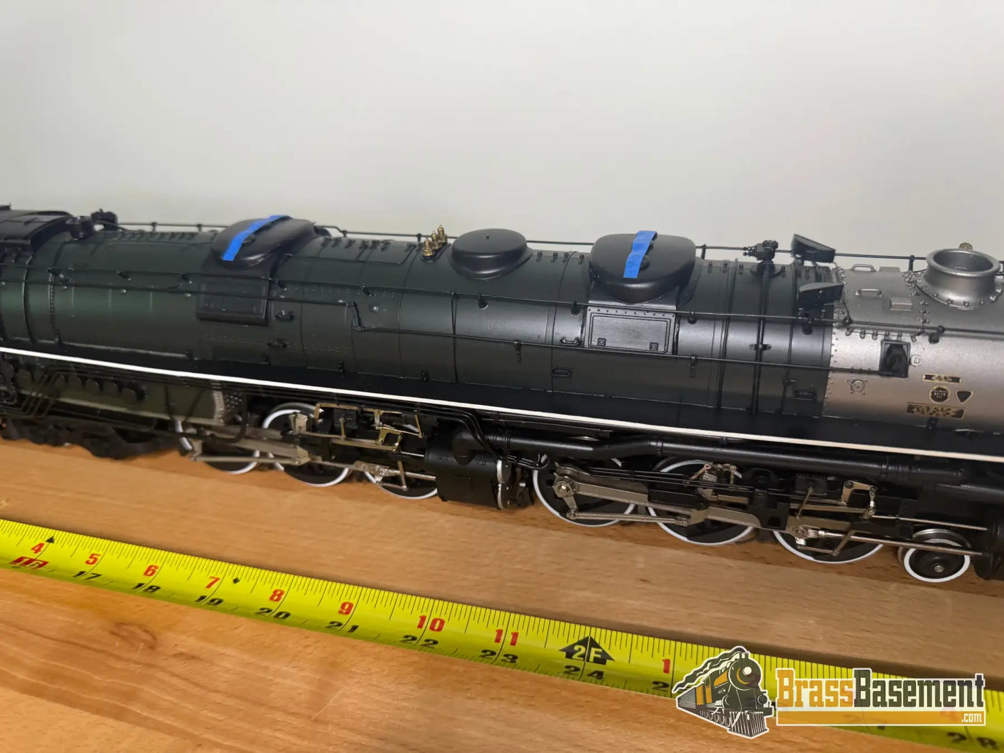 O Brass - Key Imports D&RGW Rio Grande L-105 4-6-6-6 #3711 - Green Boiler - MINT Steam