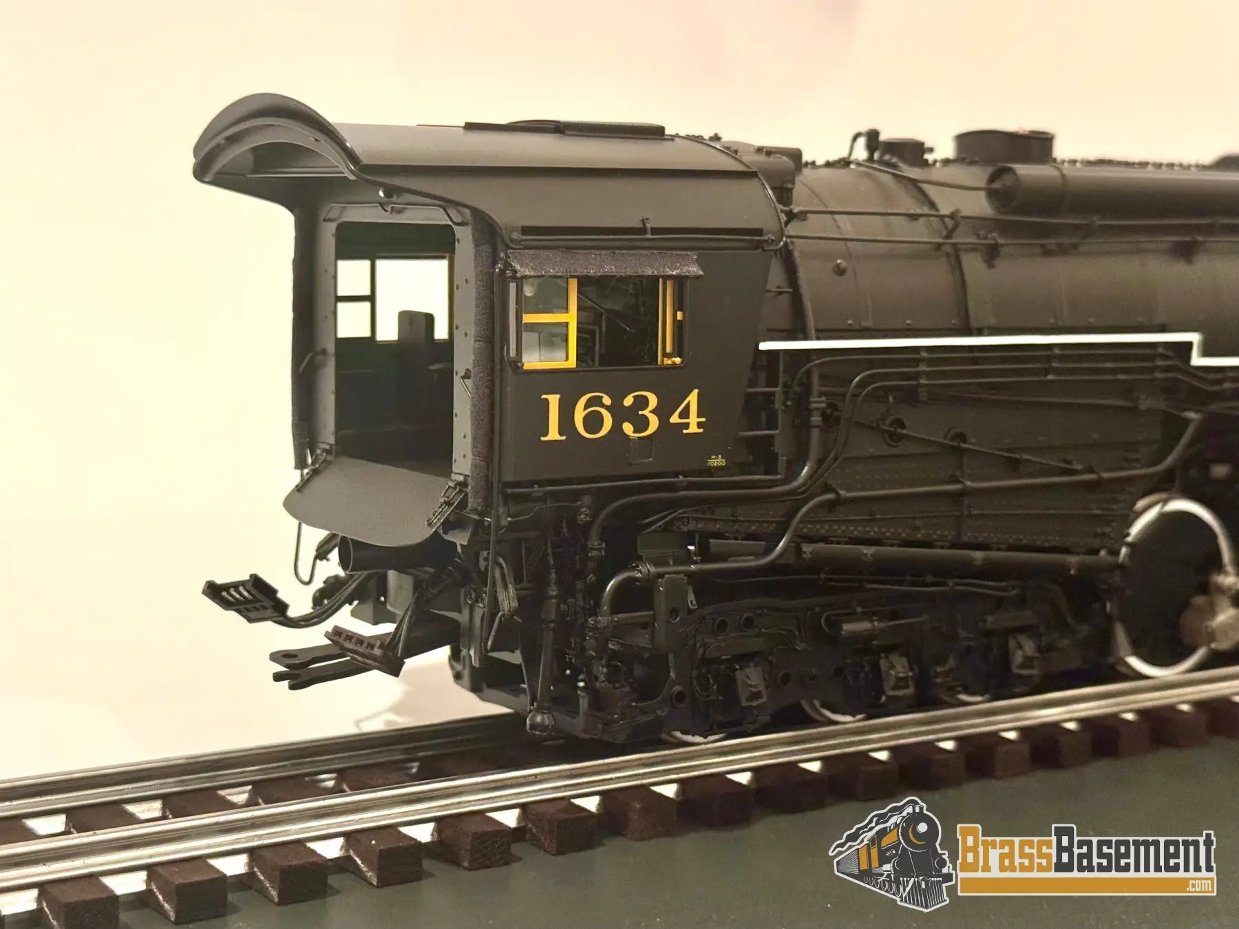 O Scale Brass - Kohs Chesapeake & Ohio C&O H-8 ’Allegheny’ 2-6-6-6 #1634 Lima Superpower Mint Diesel
