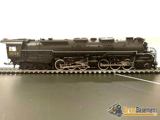 O Scale Brass - Kohs Chesapeake & Ohio C&O H-8 ’Allegheny’ 2-6-6-6 #1634 Lima Superpower Mint Diesel