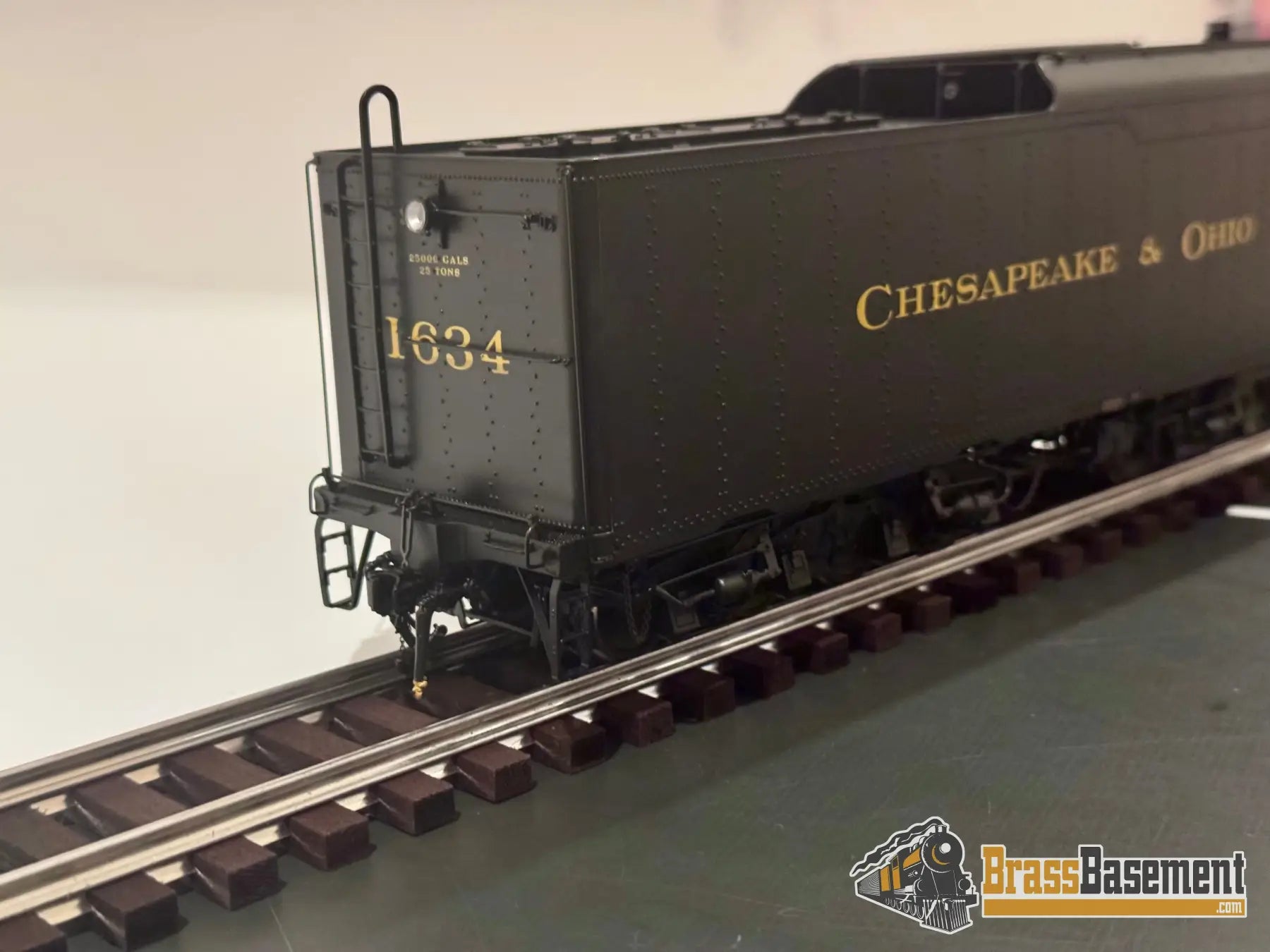 O Scale Brass - Kohs Chesapeake & Ohio C&O H-8 ’Allegheny’ 2-6-6-6 #1634 Lima Superpower Mint Diesel