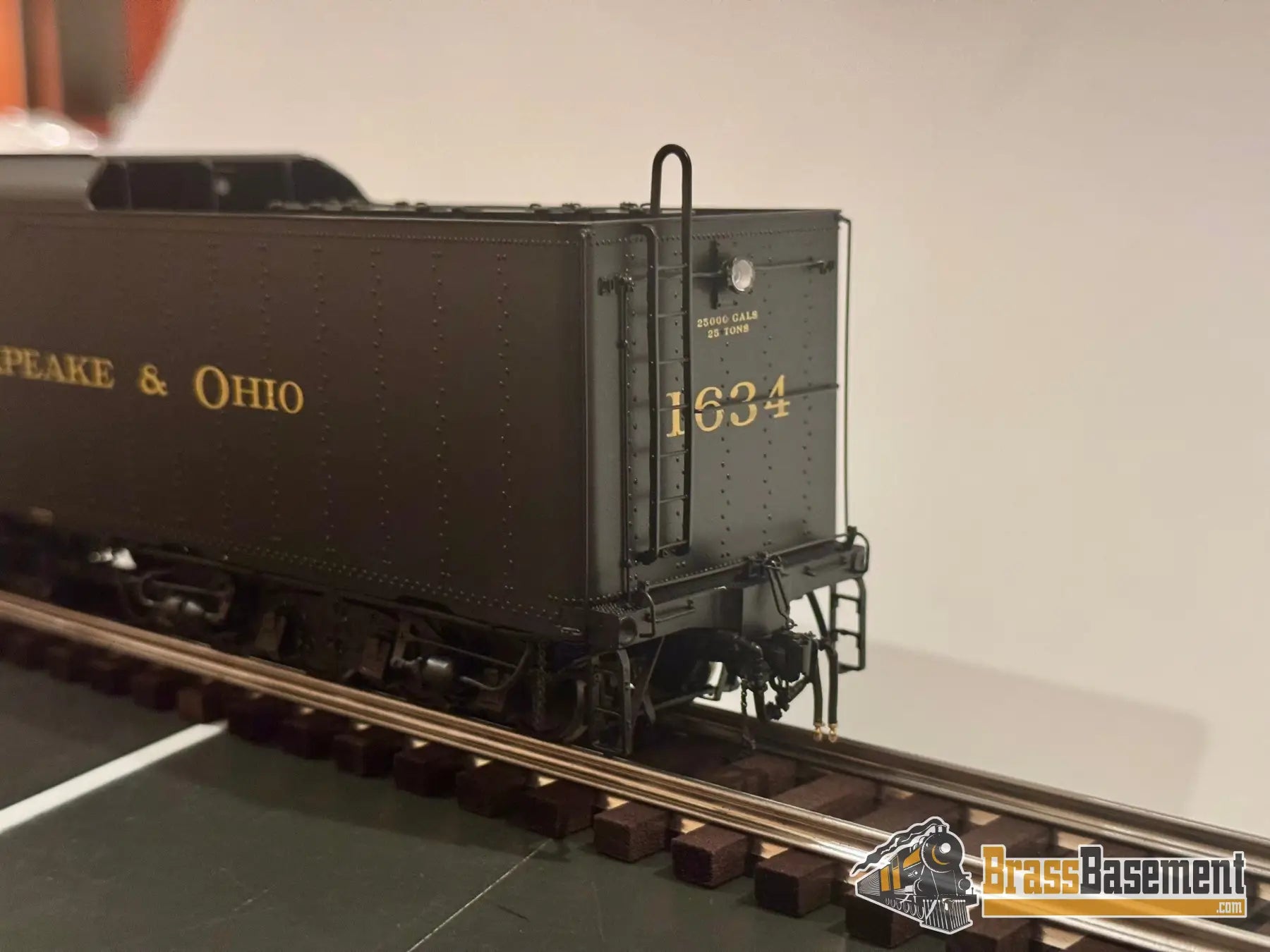 O Scale Brass - Kohs Chesapeake & Ohio C&O H-8 ’Allegheny’ 2-6-6-6 #1634 Lima Superpower Mint Diesel