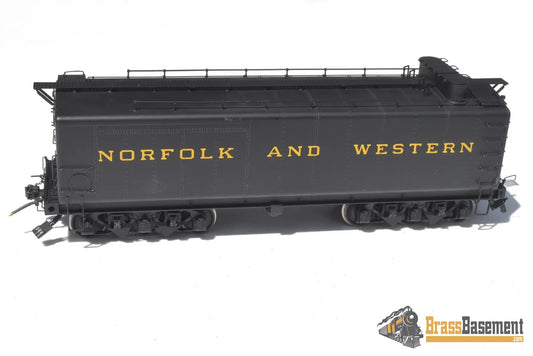 O Brass - Kohs N&W Norfolk & Western Auxiliary Water Tender Factory Paint Freight