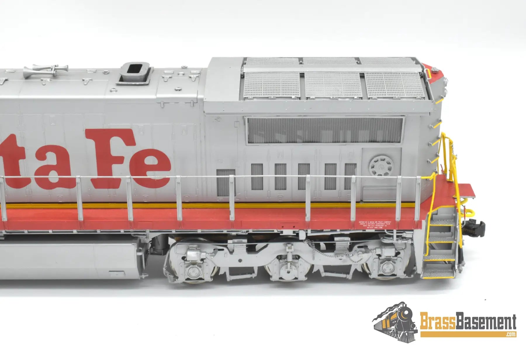 O Brass - OMI 0455.1 Santa Fe ATSF C40-8W #825 - F/P No Box - Damaged Diesel