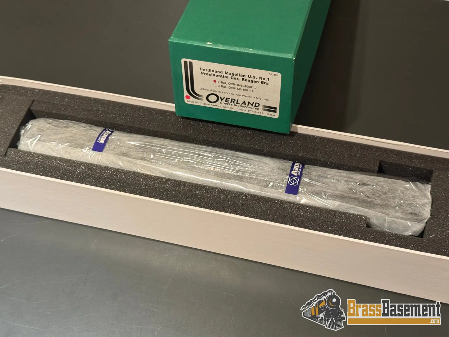 O Brass - OMI 048040001.2 2 Rail O Ferdinand Magellan Presidential Car - BRAND NEW Passenger