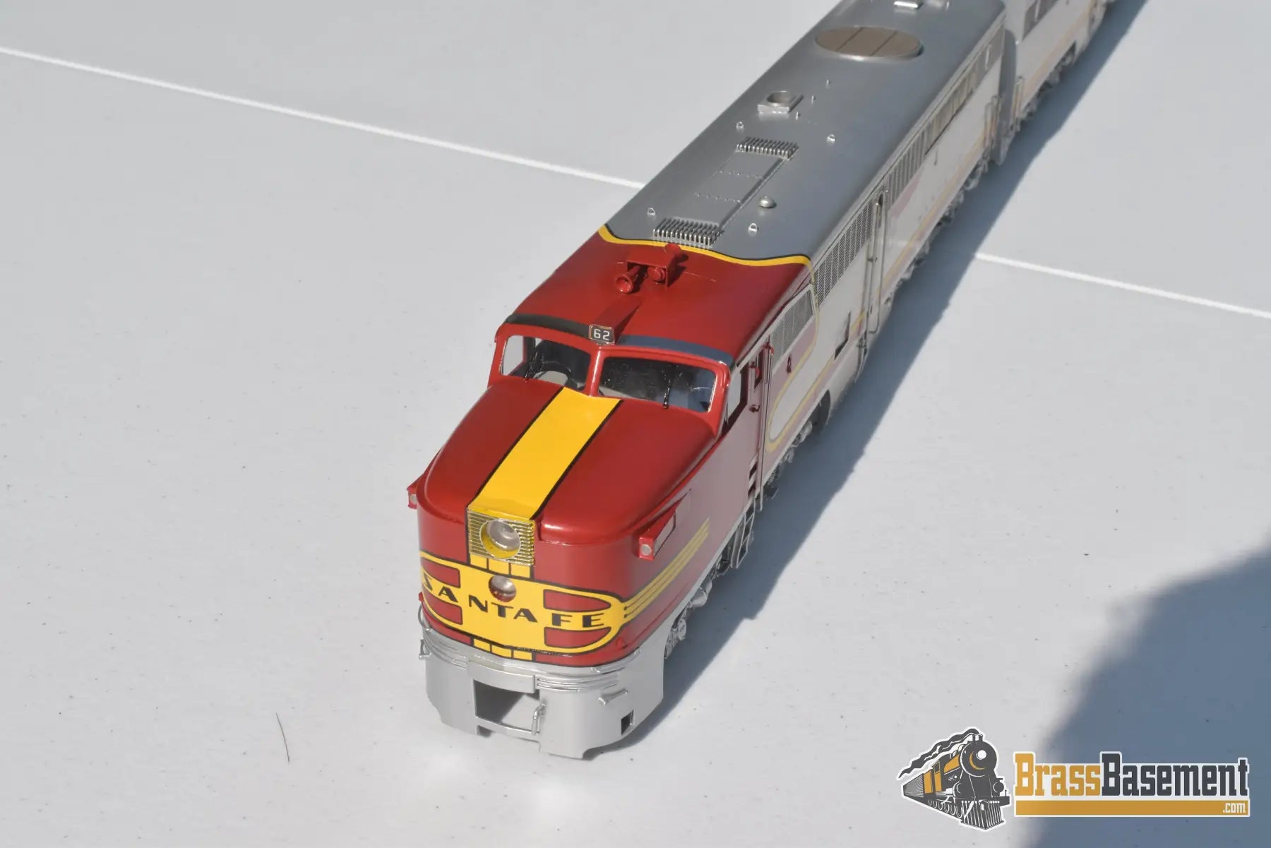 O Brass - Omi 0589.1 Atsf Santa Fe Pa - 1/Pb - 1 Warbonnet Diesel Set Superb Fp