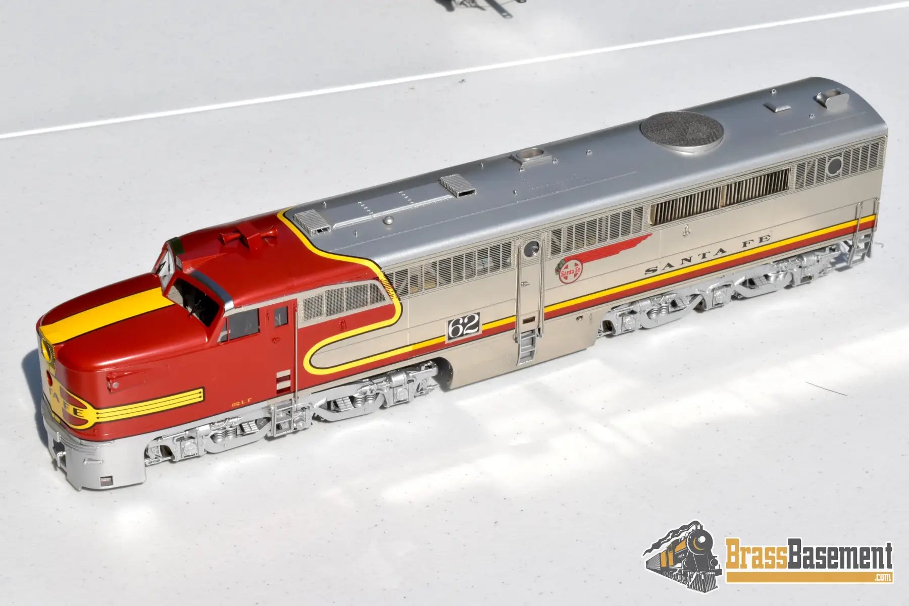 O Brass - Omi 0589.1 Atsf Santa Fe Pa - 1/Pb - 1 Warbonnet Diesel Set Superb Fp