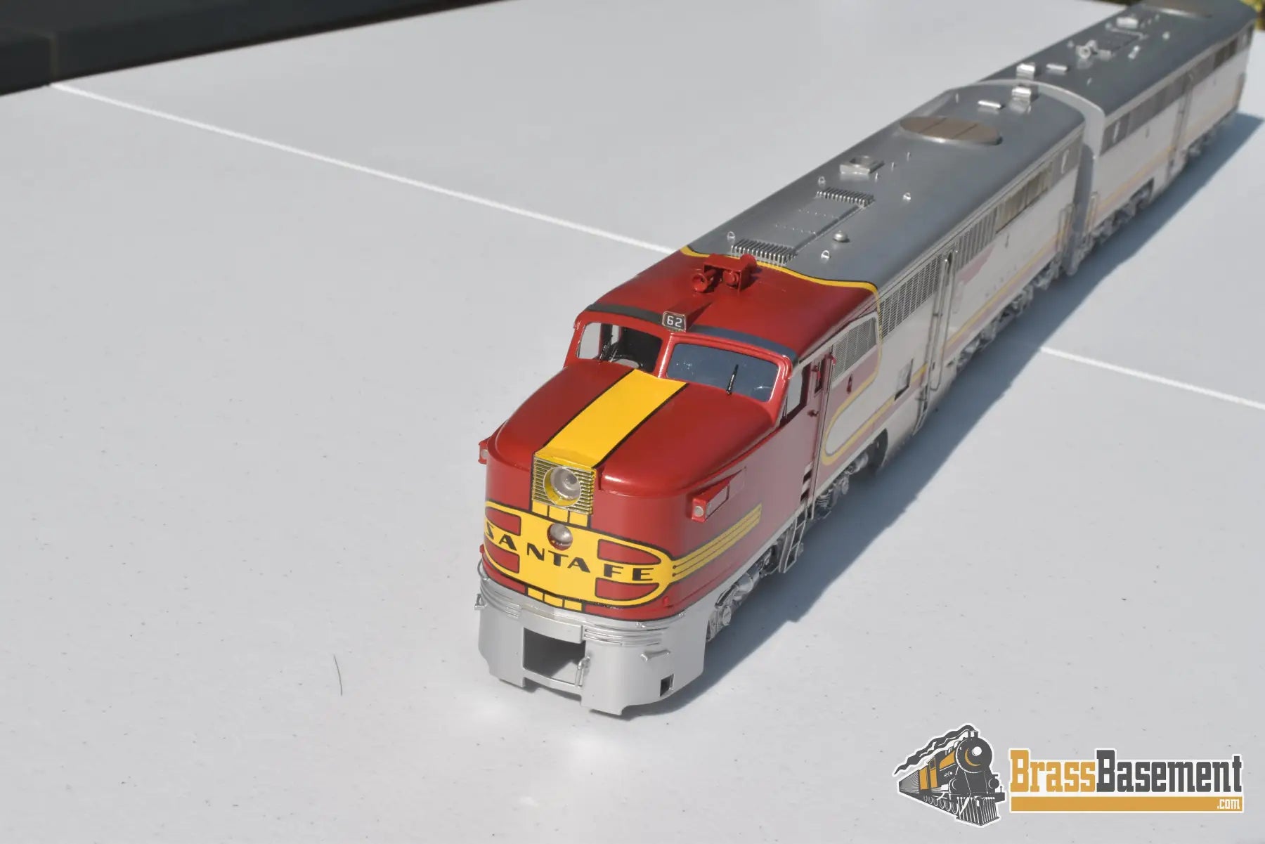 O Brass - Omi 0589.1 Atsf Santa Fe Pa - 1/Pb - 1 Warbonnet Diesel Set Superb Fp