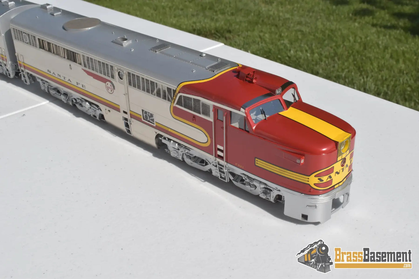 O Brass - Omi 0589.1 Atsf Santa Fe Pa - 1/Pb - 1 Warbonnet Diesel Set Superb Fp