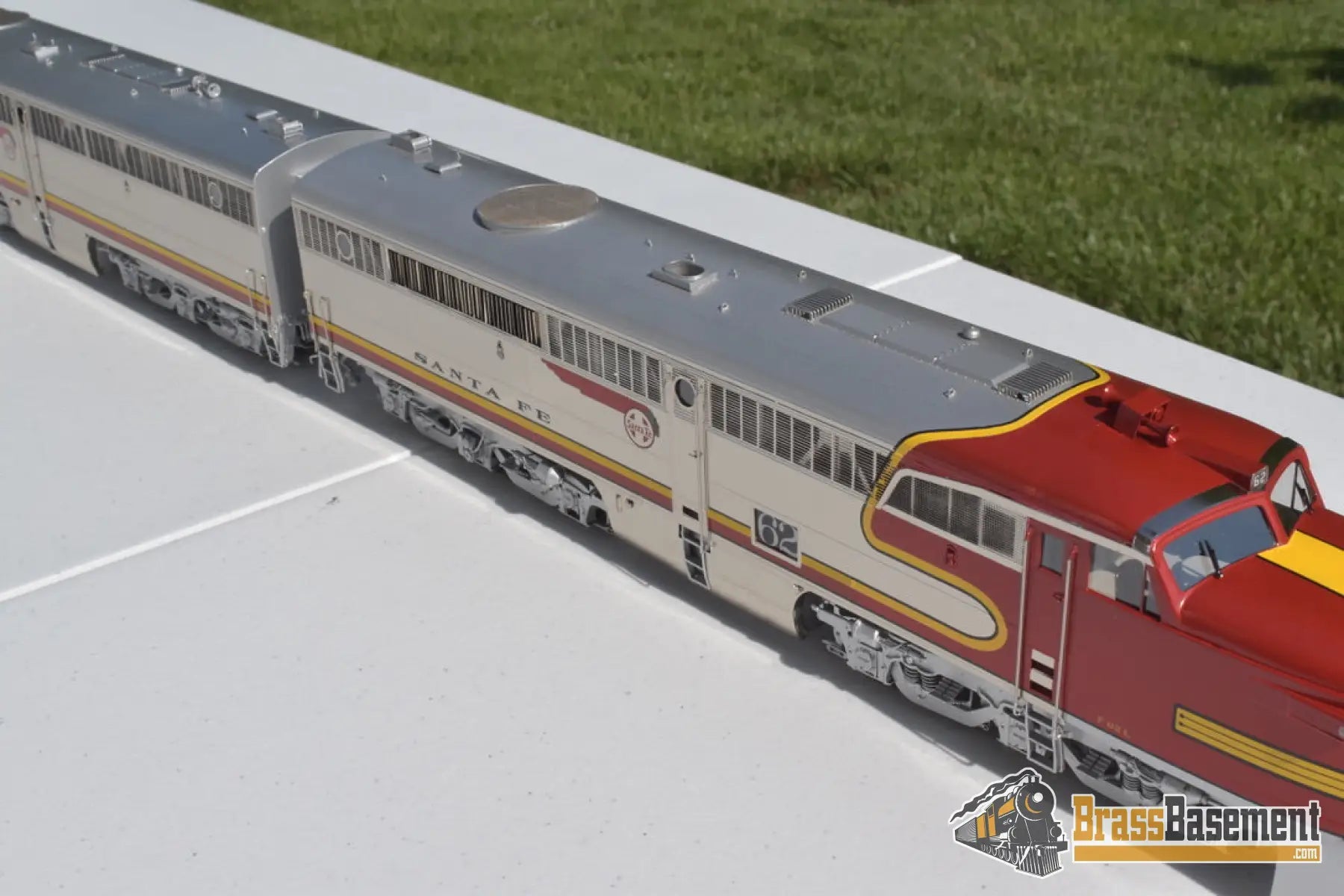 O Brass - Omi 0589.1 Atsf Santa Fe Pa-1/Pb-1 Warbonnet Diesel Set Fp