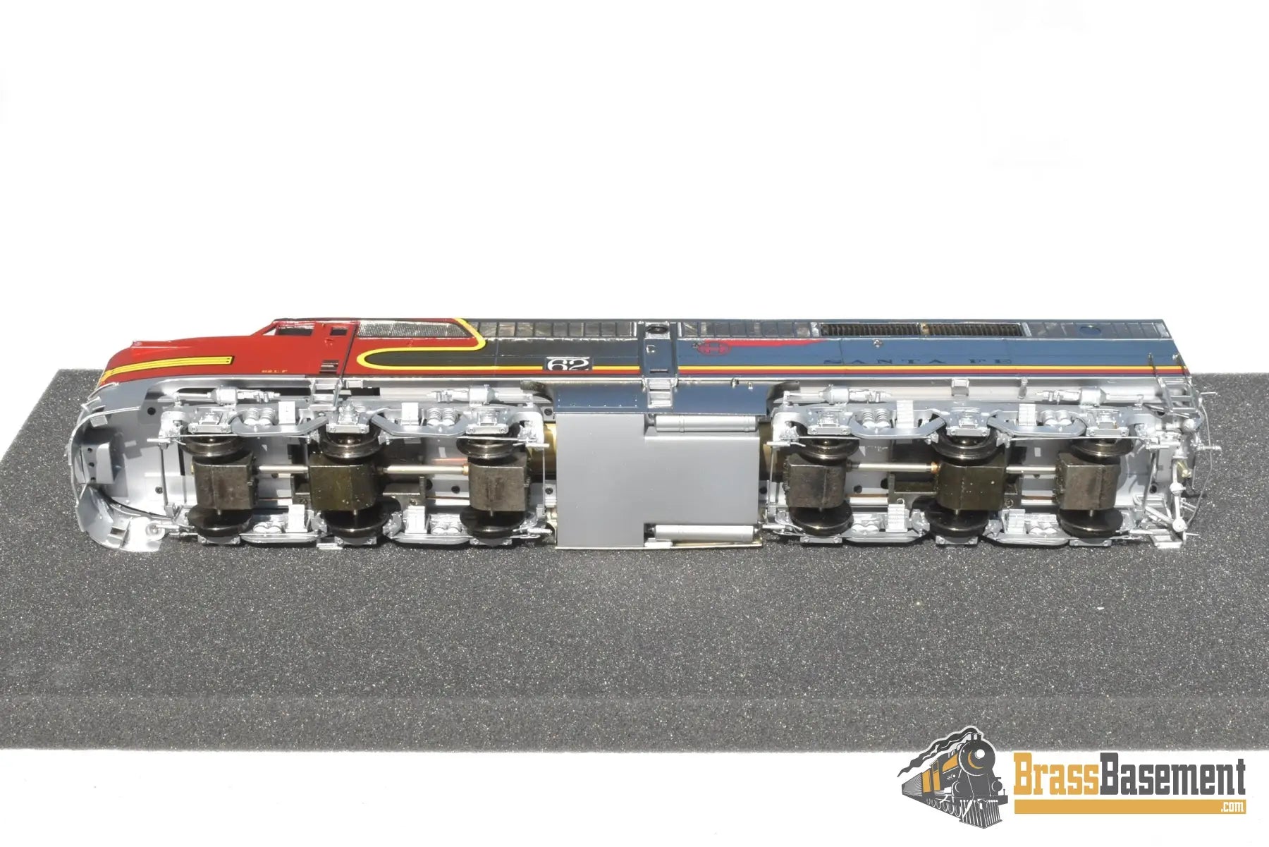 O Brass - Omi 0589.1 Atsf Santa Fe Pa - 1/Pb - 1 Warbonnet Diesel Set Superb Fp
