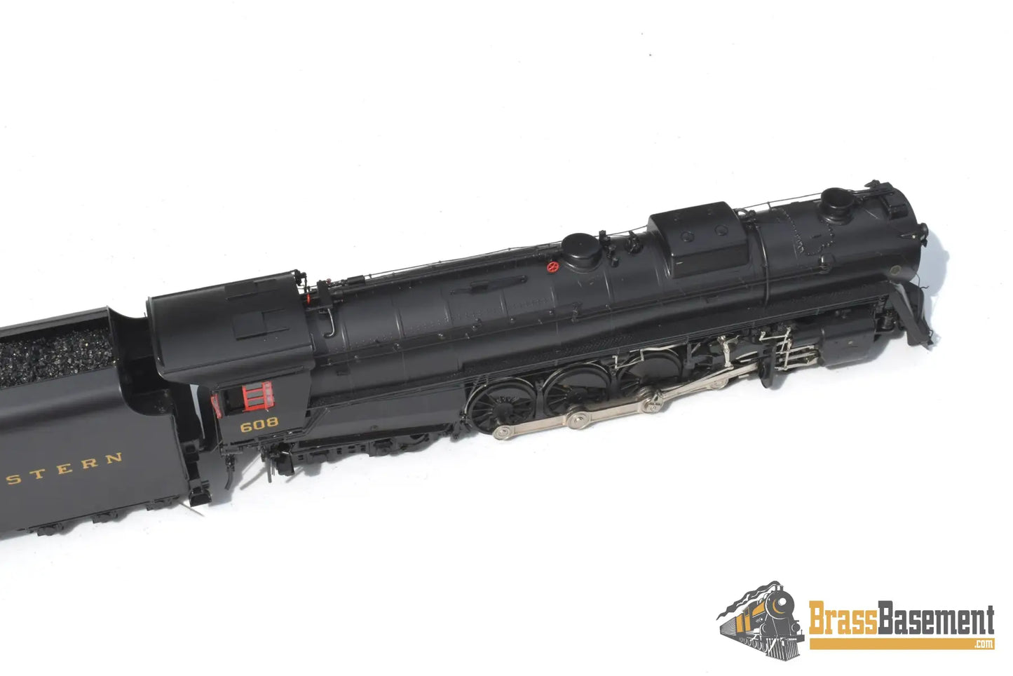 O Brass - Omi 0926.1 N&W Norfolk & Western J - 1 Class 4 - 8 - 4 #608 Factory Painted Unstreamlined