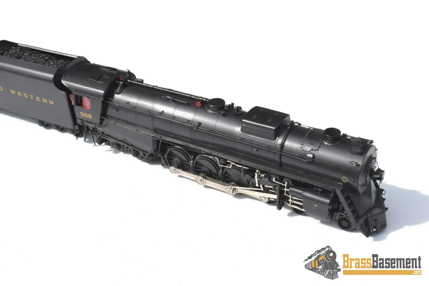 O Brass - Omi 0926.1 N&W Norfolk & Western J - 1 Class 4 - 8 - 4 #608 Factory Painted Unstreamlined