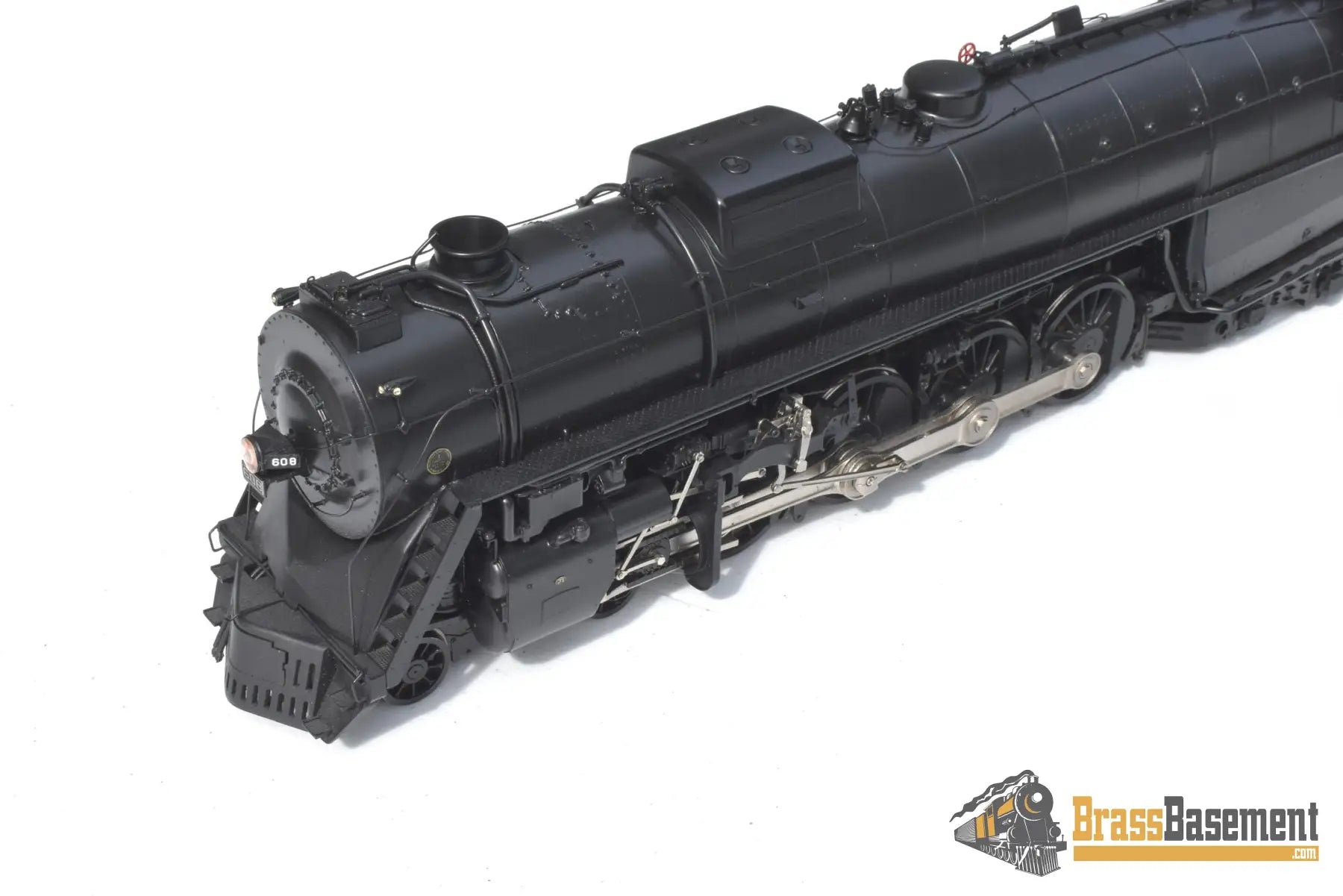 O Brass - Omi 0926.1 N&W Norfolk & Western J - 1 Class 4 - 8 - 4 #608 Factory Painted Unstreamlined