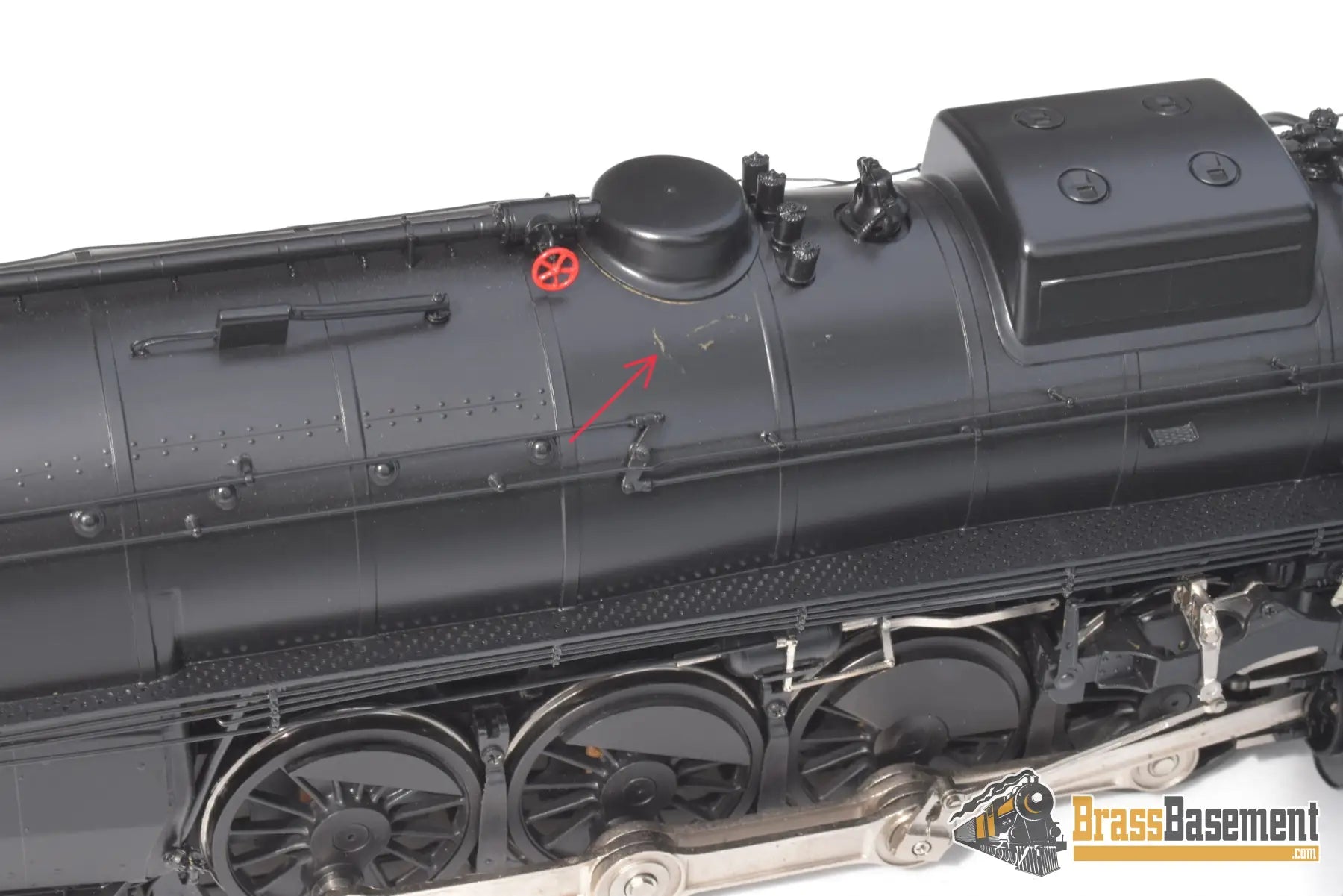 O Brass - Omi 0926.1 N&W Norfolk & Western J - 1 Class 4 - 8 - 4 #608 Factory Painted Unstreamlined