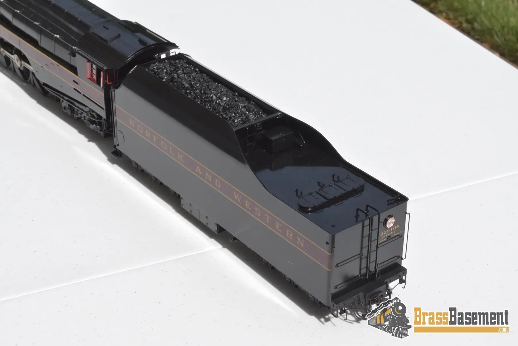 O Brass - Omi 0928.1 N&W Norfolk & Western J Class 4 - 8 - 4 #611 Factory Painted Pristine Steam