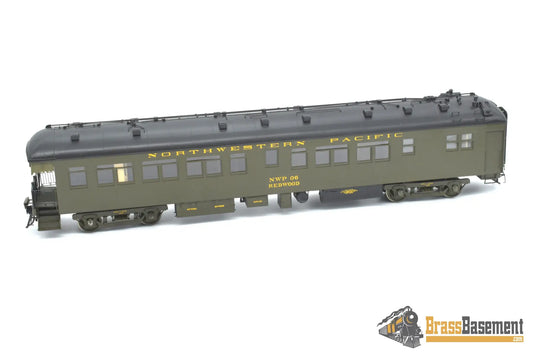 O Brass - Psc 15801 Northwestern Pacific “Redwood” Harriman 60’ Business Car F/P Passenger