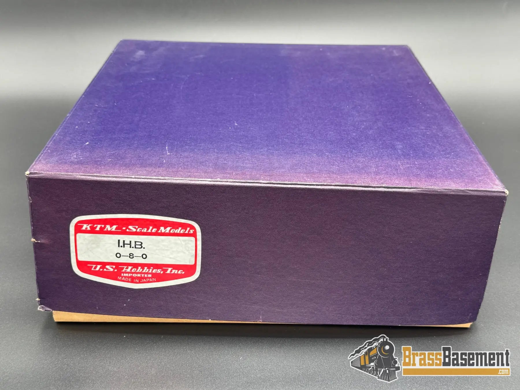 O Brass - US Hobbies Indiana Harbor Belt IHB 0-8-0 3 Cylinder Super Switcher! - Pro Paint Steam