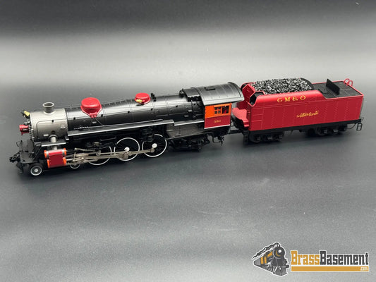 O Gauge - MTH 20-3814-1 3-Rail GM&O 4-6-2 Heavy Pacific Steam #580 w/ PS3 Sound - RED Steam