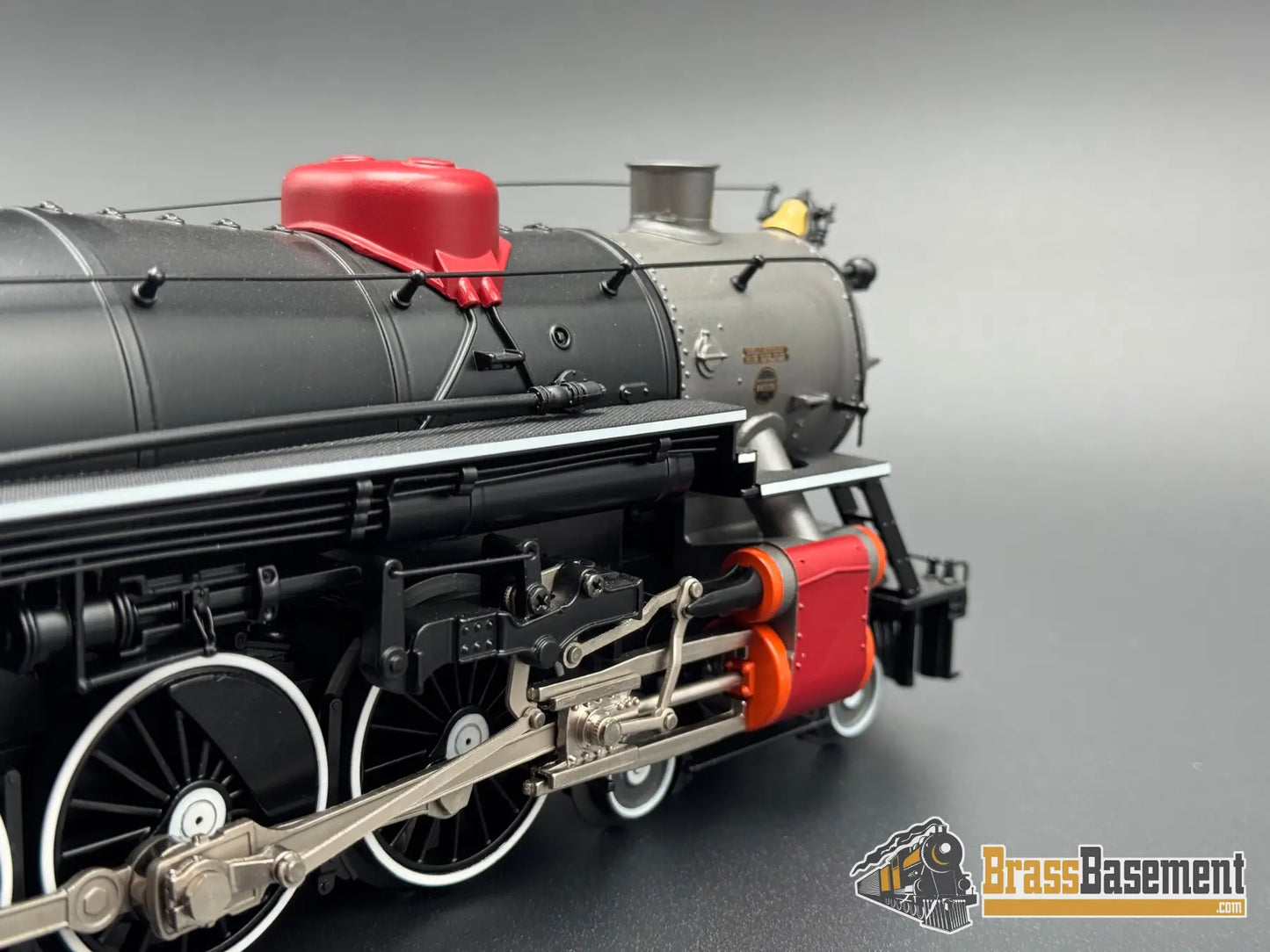 O Gauge - MTH 20-3814-1 3-Rail GM&O 4-6-2 Heavy Pacific Steam #580 w/ PS3 Sound - RED Steam
