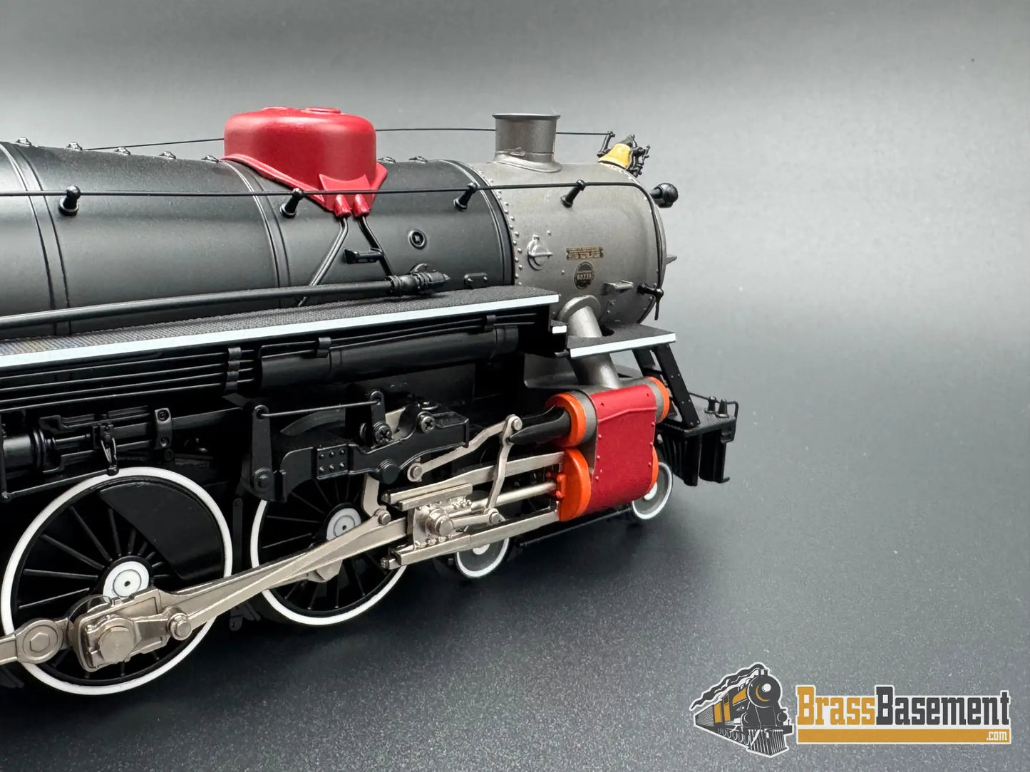 O Gauge - MTH 20-3814-1 3-Rail GM&O 4-6-2 Heavy Pacific Steam #580 w/ PS3 Sound - RED Steam
