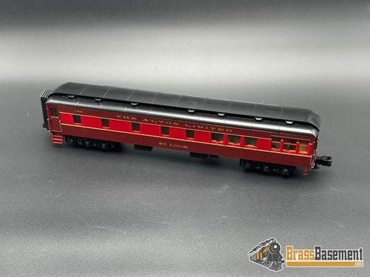 O Gauge - MTH RailKing 30-69267 3-Rail Chicago & Alton Madison Passenger Cars - Mint Steam