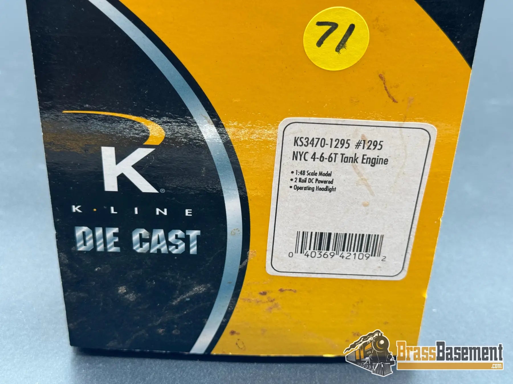 O Scale - K-Line New York Central 4-6-6T Suburban Tank Locomotive - Factory Paint 2 Rail Steam