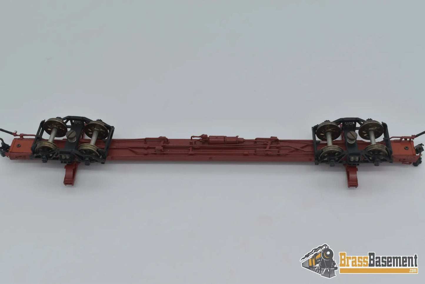 On3 Brass - Bts Skeleton Log Car Type 1 F/P Brown Freight