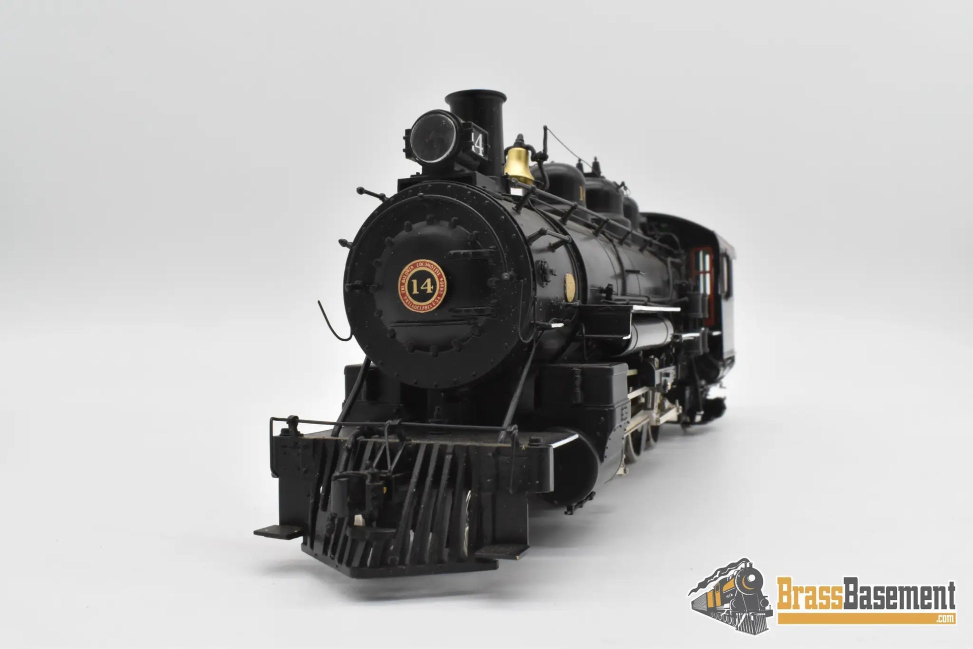 On3 Brass - Hallmark East Broad Top EBT 2-8-2 #14 - Factory Painted Samhongsa - Steam