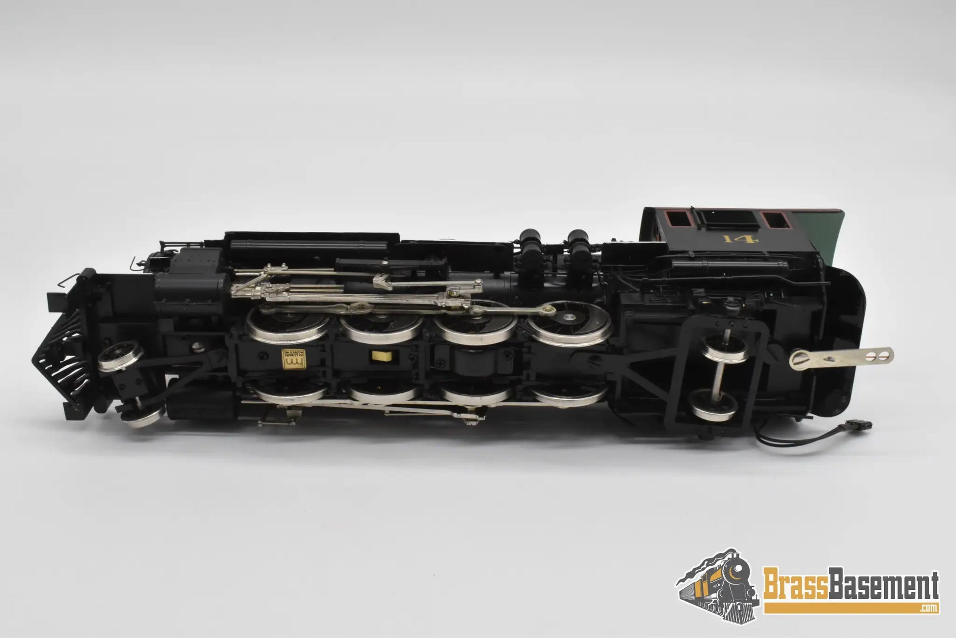 On3 Brass - Hallmark East Broad Top EBT 2-8-2 #14 - Factory Painted Samhongsa - Steam
