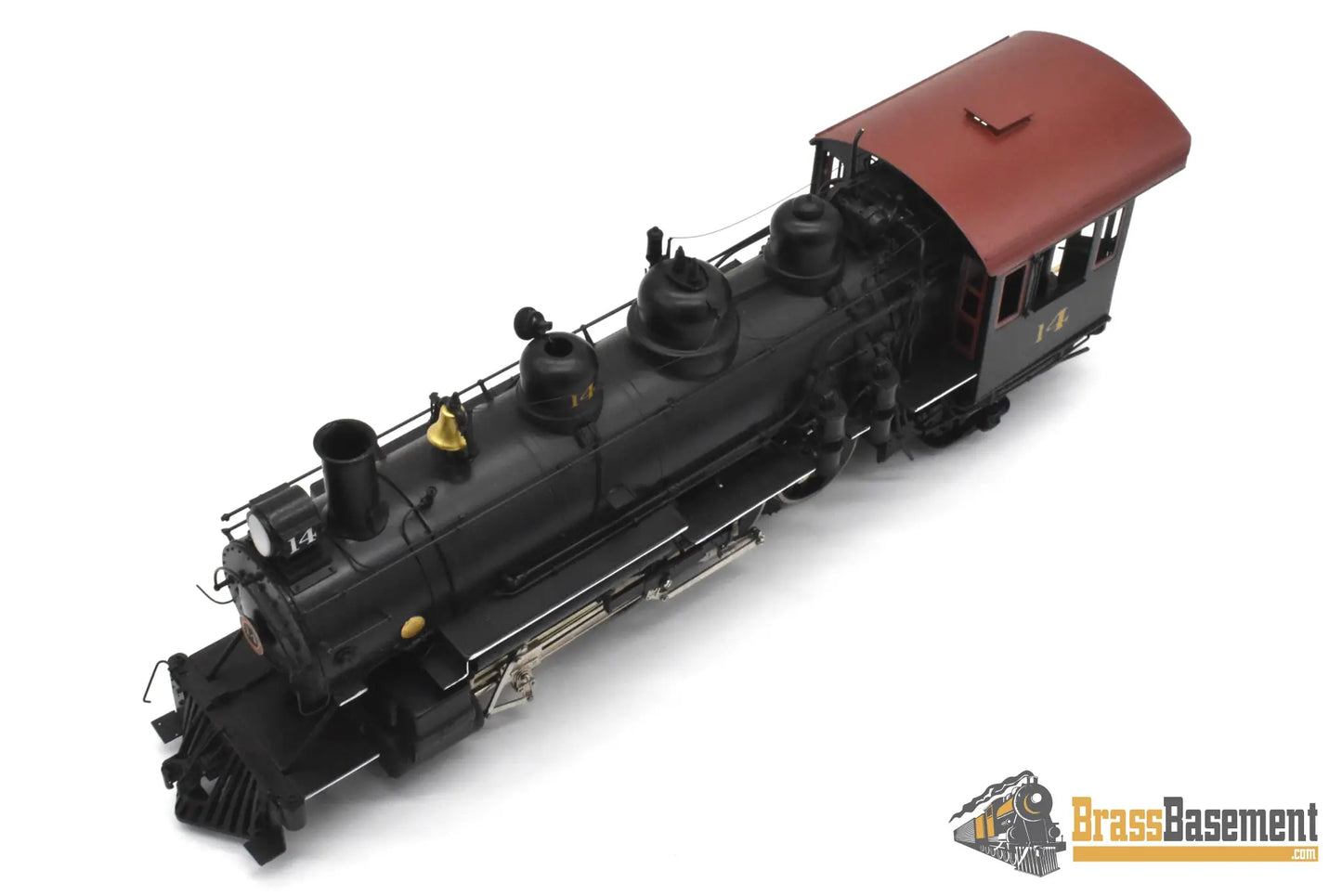 On3 Brass - Hallmark East Broad Top EBT 2-8-2 #14 - Factory Painted Samhongsa - Steam