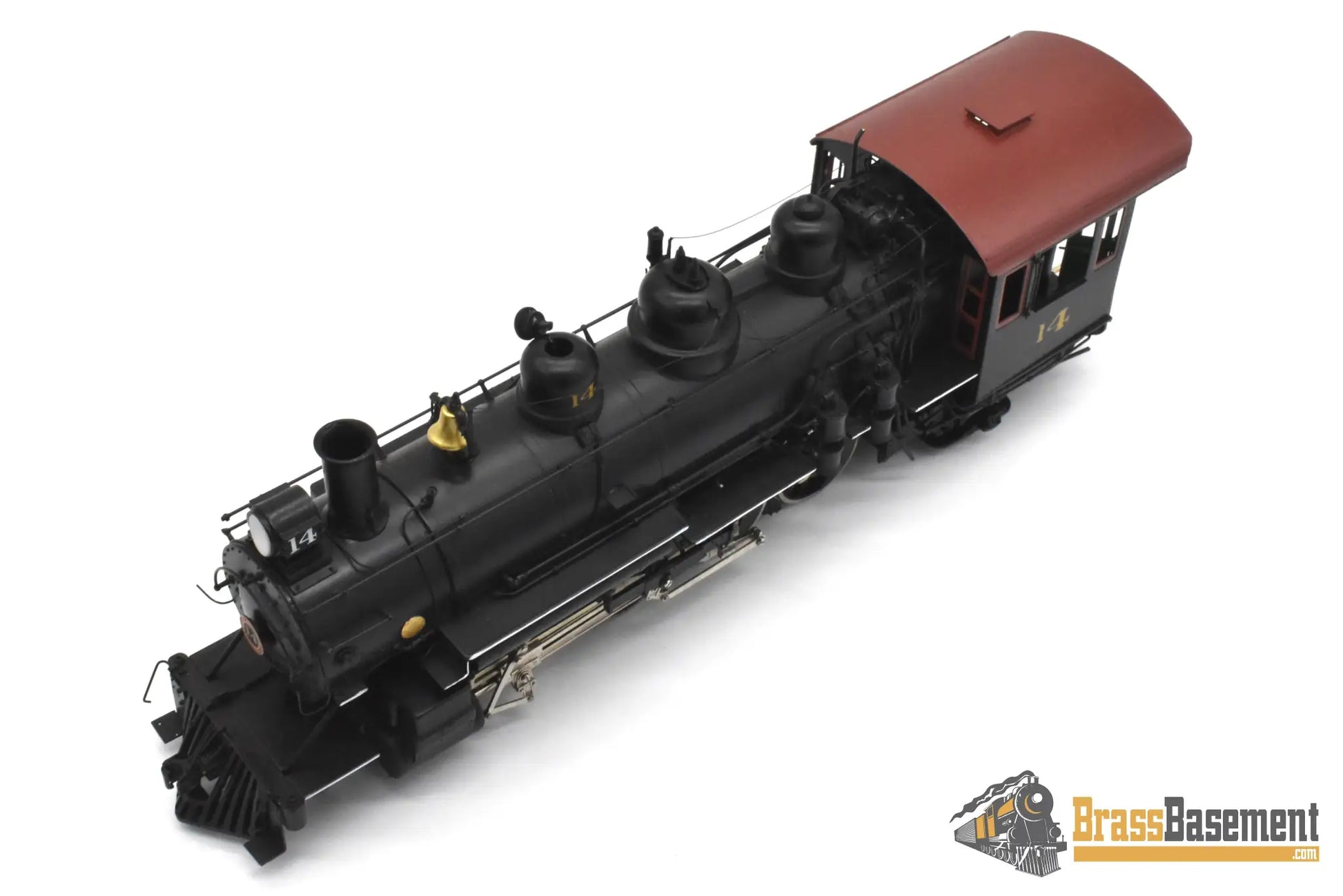 On3 Brass - Hallmark East Broad Top EBT 2-8-2 #14 - Factory Painted Samhongsa - Steam