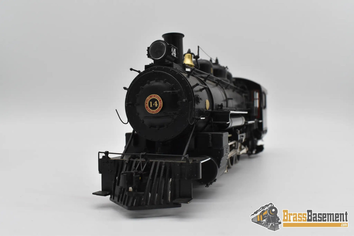 On3 Brass - Hallmark East Broad Top EBT 2-8-2 #14 - Factory Painted Samhongsa - Steam