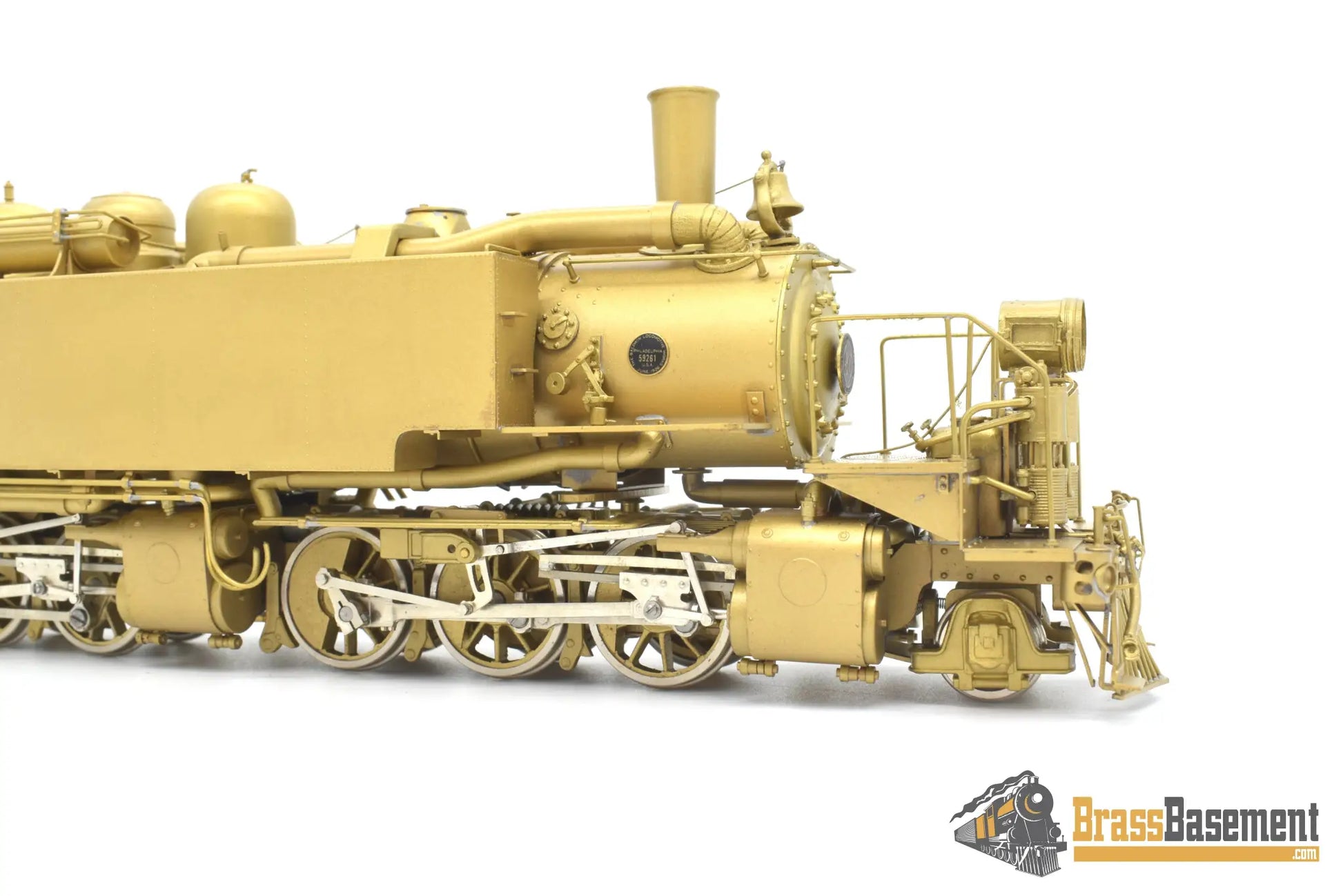 On3 Brass - Njcb Gom Uintah 2 - 6 - 6 - 2T Unpainted & Stunning Steam