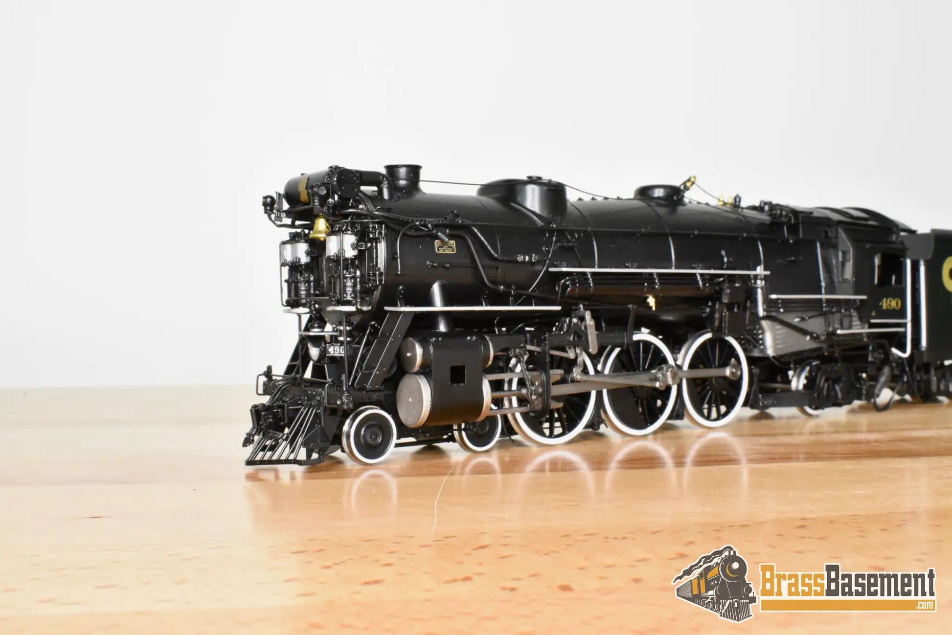S Brass - River Raisin Models C&O Chesapeake and Ohio F-19 4-6-2 #490 George Washington - DCC Sound - Steam