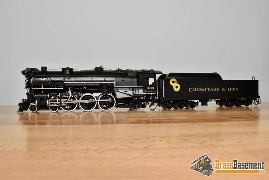 S Brass - River Raisin Models C&O Chesapeake and Ohio F-19 4-6-2 #490 George Washington - DCC Sound - Steam