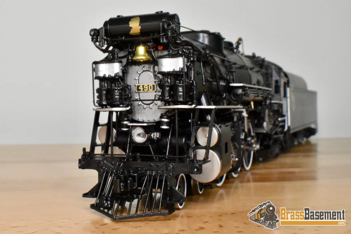 S Brass - River Raisin Models C&O Chesapeake and Ohio F-19 4-6-2 #490 George Washington - DCC Sound - Steam