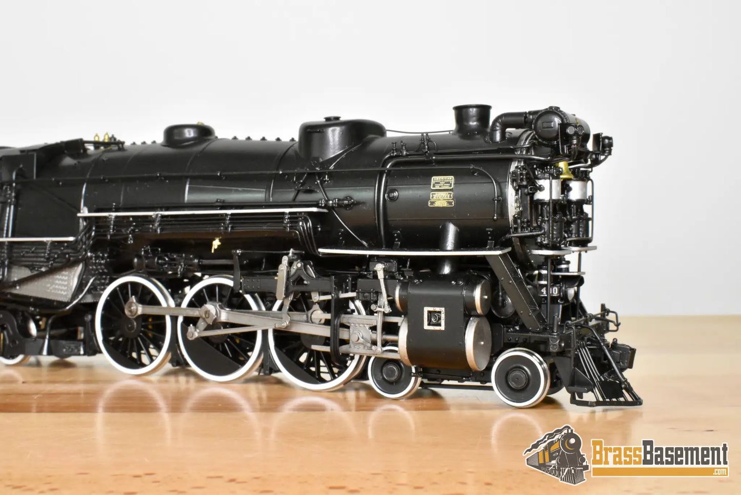 S Brass - River Raisin Models C&O Chesapeake and Ohio F-19 4-6-2 #490 George Washington - DCC Sound - Steam